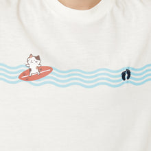 HangTen×Fuku Fuku NyankoサーフィンTシャツ