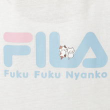 FILA×ふくふくにゃんこ ロゴTシャツ