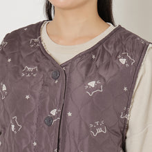 ふくふくにゃんこ キルトベスト