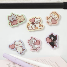 ふくふくにゃんこ アクリルマグネット【ガチャガチャ販売】