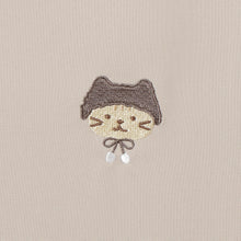 ふくふくにゃんこ ミルキースムース 刺繍 トレーナー 【2026_秋冬】