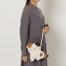 ふくふくにゃんこ まじめにゃんこ おすわりポシェット【海外向け商品】