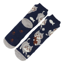 ふくふくにゃんこ 裏ボアソックス