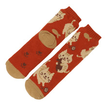 ふくふくにゃんこ 裏ボアソックス