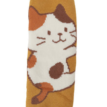 ふくふくにゃんこ 裏起毛いかにゃいでレッグウォーマー