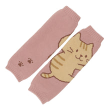 ふくふくにゃんこ 裏起毛いかにゃいでレッグウォーマー
