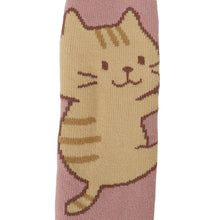 ふくふくにゃんこ 裏起毛いかにゃいでレッグウォーマー