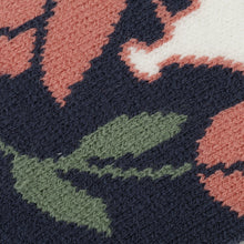 ふくふくにゃんこ 裏起毛フラワーソックス