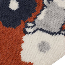 ふくふくにゃんこ 裏起毛フラワーソックス