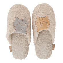 ふくふくにゃんこ もこもこくっつきスリッパ