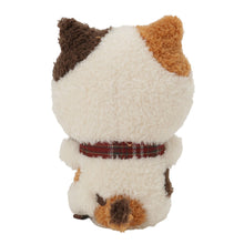 ふくふくにゃんこ タータンリボンおすわりマスコット