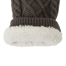 ふくふくにゃんこ 裏ボアケーブルレッグウォーマー