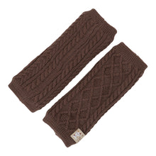 ふくふくにゃんこ 裏ボアケーブルレッグウォーマー