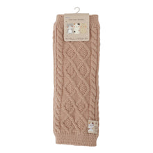 ふくふくにゃんこ 裏ボアケーブルレッグウォーマー