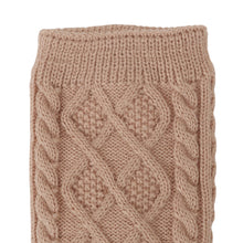 ふくふくにゃんこ 裏ボアケーブルレッグウォーマー