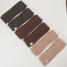 ふくふくにゃんこ 裏ボアケーブルレッグウォーマー