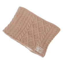 ふくふくにゃんこ 裏ボアケーブルネックウォーマー