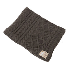 ふくふくにゃんこ 裏ボアケーブルネックウォーマー