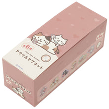 ふくふくにゃんこ アクリルマグネット【ガチャガチャ販売】