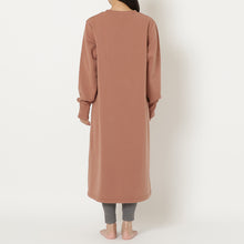 ふくふくにゃんこ プリントスウェットワンピース