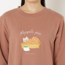 ふくふくにゃんこ プリントスウェットワンピース