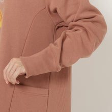 ふくふくにゃんこ プリントスウェットワンピース