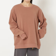 ふくふくにゃんこ プリントスウェットトレーナー