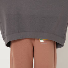 ふくふくにゃんこ プリントスウェットワイドトレーナー