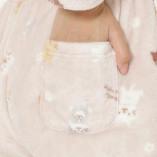 ふくふくにゃんこ フランネル被りパジャマ