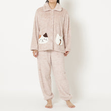 ふくふくにゃんこ フェイスポケットパジャマ