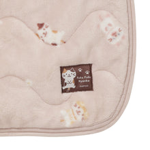 ふくふくにゃんこ フランネルダブル敷きパッド【WEB限定】