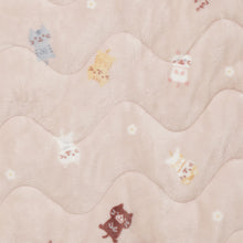 ふくふくにゃんこ フランネルダブル敷きパッド【WEB限定】