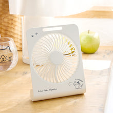 ふくふくにゃんこ 掛け置きファン