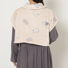 【予約商品】 ふくふくにゃんこ フランネルポンチョ dreamy ねむねむにゃんこ 【2026_秋冬】
