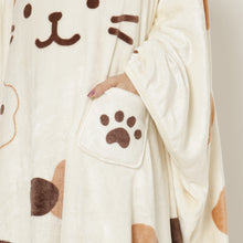 ふくふくにゃんこ 着るにゃんケット 着る毛布 ブランケット 【2026_秋冬】