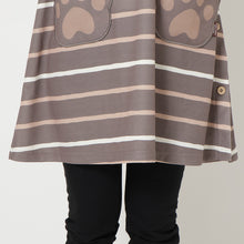 ふくふくにゃんこ 肉球ポケットエプロン