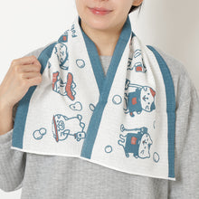 ふくふくにゃんこ やわらかボディタオル