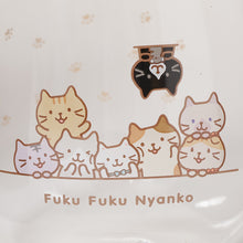 ふくふくにゃんこ 耐熱ガラスマグ
