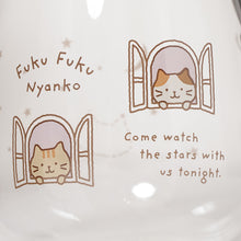 ふくふくにゃんこ 耐熱ガラスマグ