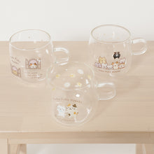 ふくふくにゃんこ 耐熱ガラスマグ