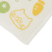 ふくふくにゃんこ かやふきん