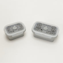 ふくふくにゃんこ 折りたためるシリコン容器350ml