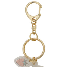 ふくふくにゃんこ いちごスライドアクリルキーホルダー
