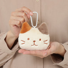 ふくふくにゃんこ ブラウンフェイスポーチ