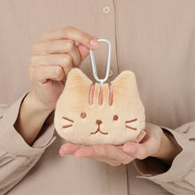 ふくふくにゃんこ ブラウンフェイスポーチ