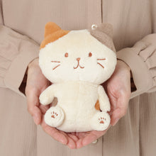 ふくふくにゃんこ ブラウンおすわりマスコット