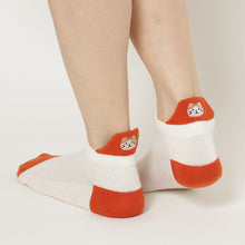ふくふくにゃんこ かかとカバーソックス