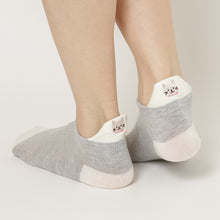 ふくふくにゃんこ かかとカバーソックス