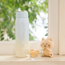 ふくふくにゃんこ グラデーションステンレスボトル