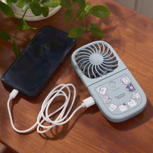 ふくふくにゃんこ ハンズフリー5WAYスリムファン